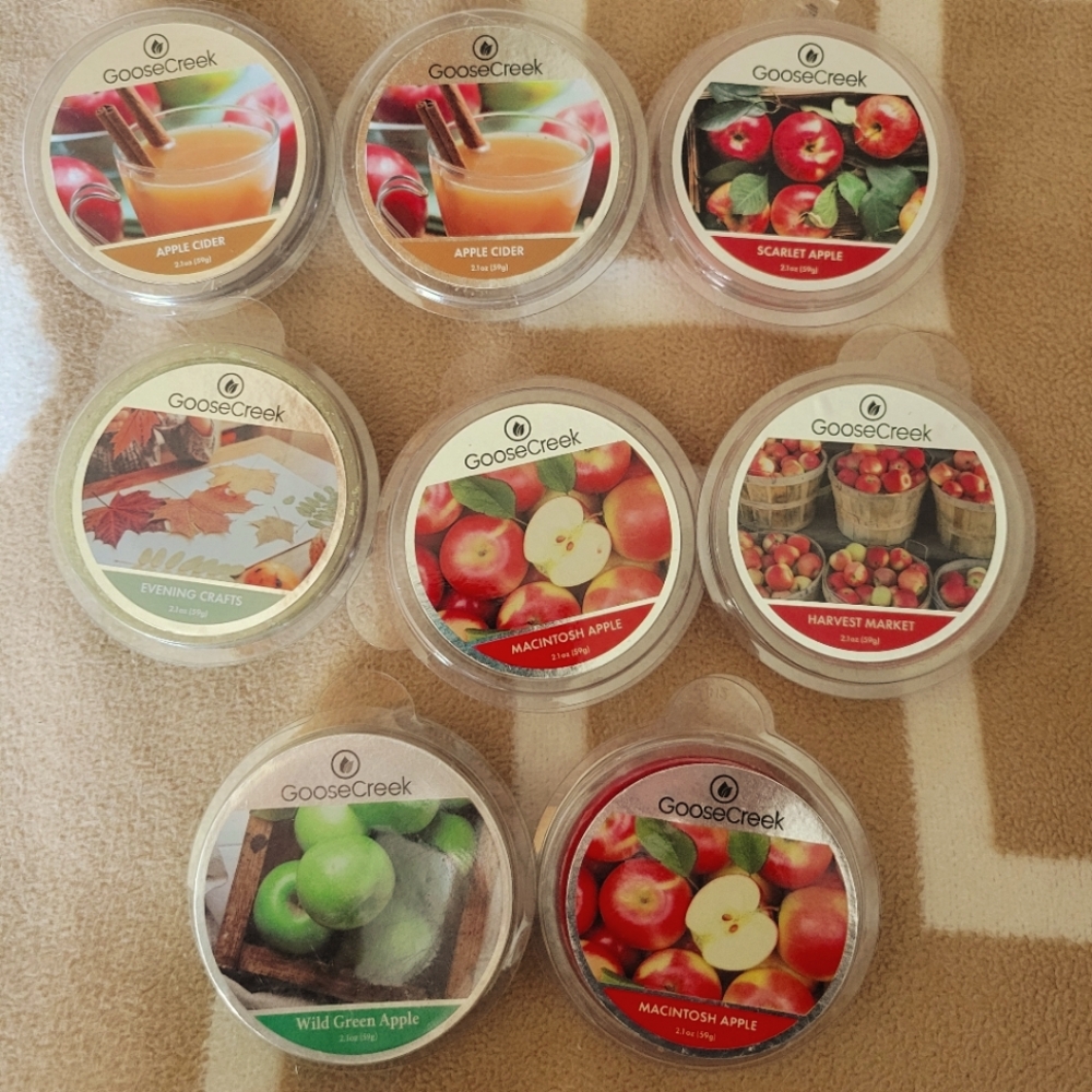 GooseCreek Fall Wax Melts - 8 pkgs